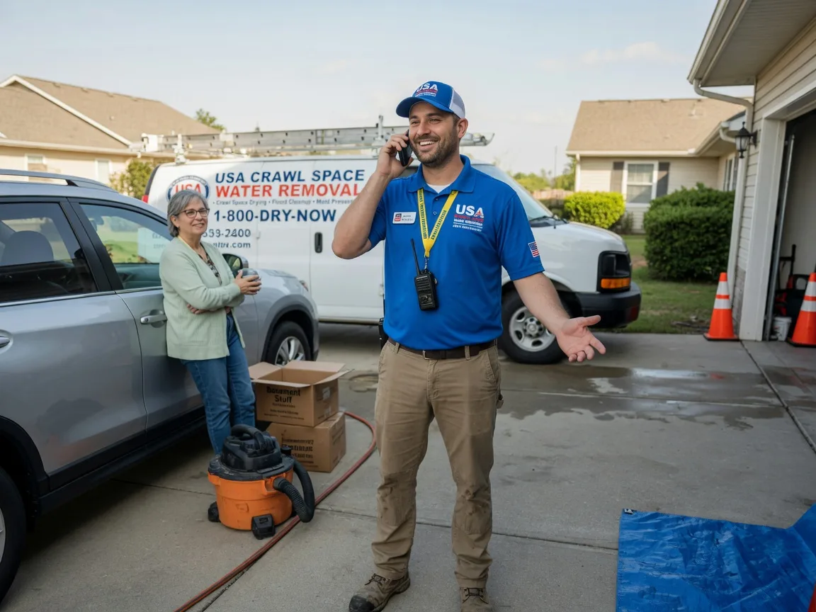 Crawl Space Water Removal Ketchum, OK FAQs